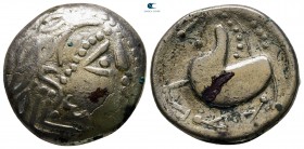 Eastern Europe. Imitation of Philip II of Macedon circa 200-100 BC. Tetradrachm AR