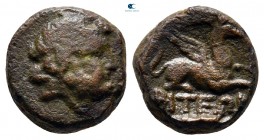Thrace. Abdera circa 350-300 BC. Bronze Æ