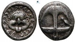 Thrace. Apollonia Pontica circa 525-400 BC. Drachm AR