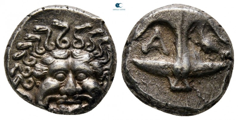 Thrace. Apollonia Pontica circa 480-450 BC. 
Drachm AR

13 mm., 3,30 g.


...