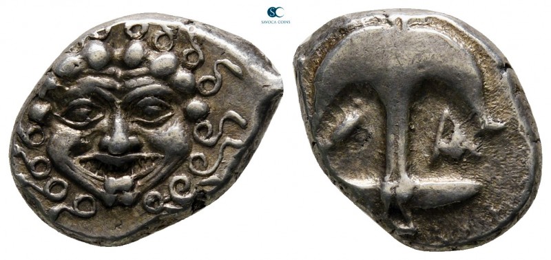 Thrace. Apollonia Pontica circa 480-450 BC. 
Drachm AR

16 mm., 3,32 g.


...