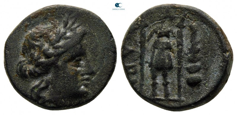 Thrace. Kabyle circa 275-260 BC. 
Bronze Æ

15 mm., 2,81 g.



very fine