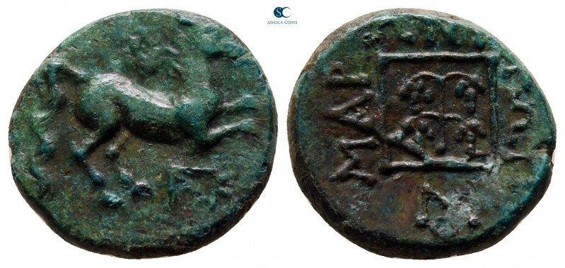 Thrace. Maroneia circa 150-100 BC. 
Bronze Æ

15 mm., 2,74 g.



very fin...