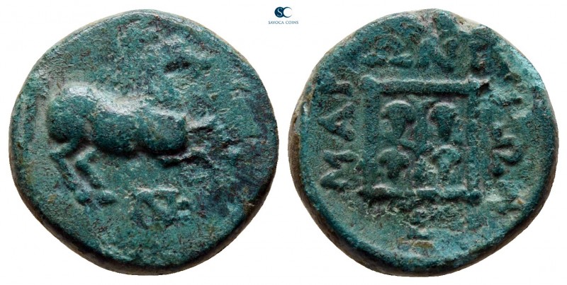 Thrace. Maroneia circa 150-100 BC. 
Bronze Æ

15 mm., 2,88 g.



very fin...