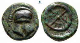 Thrace. Mesembria circa 450-350 BC. Bronze Æ