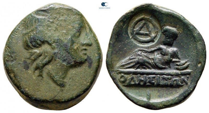 Thrace. Odessos circa 300-100 BC. 
Bronze Æ

21 mm., 5,35 g.



very fine...