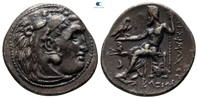 Kings of Thrace. Kolophon. Macedonian. Lysimachos 305-281 BC. In the name and ty...