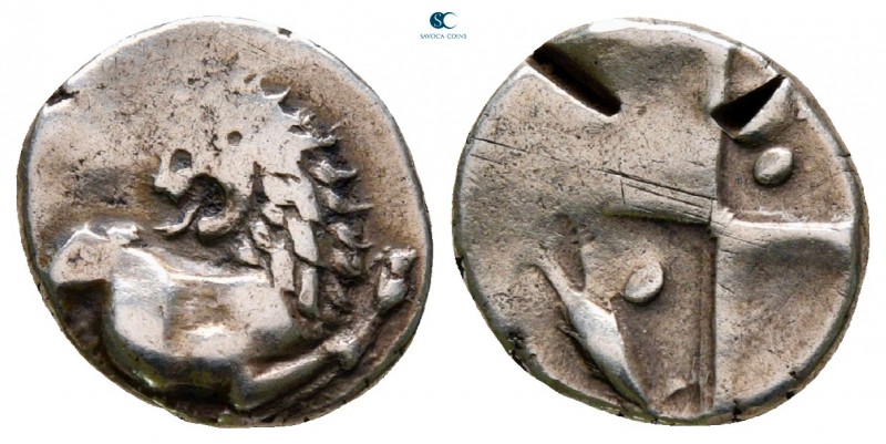 The Thracian Chersonese. Chersonesos circa 386-338 BC. 
Hemidrachm AR

14 mm....