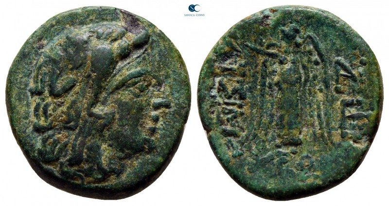 The Thracian Chersonese. Lysimacheia 309-220 BC. 
Bronze Æ

18 mm., 4,06 g.
...