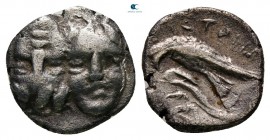 Moesia. Istrus circa 420-390 BC. Obol AR