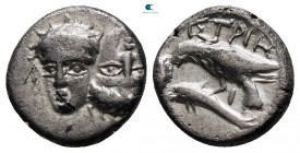 Moesia. Istrus circa 400-350 BC. Diobol AR