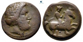 Thessaly. Krannon 400-344 BC. Dichalkon Æ