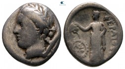 Thessaly. Pherae circa 302-286 BC. Hemidrachm AR