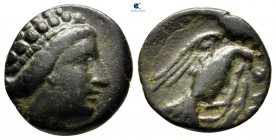Euboea. Chalkis 340-294 BC. Bronze Æ