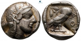 Attica. Athens 454-404 BC. Tetradrachm AR