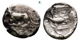 Sikyonia. Sikyon circa 335-330 BC. Hemiobol AR