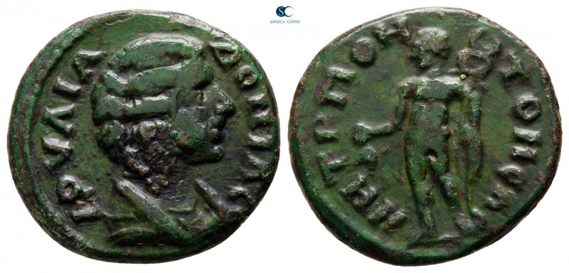 Moesia Inferior. Tomis. Julia Domna, wife of Septimius Severus AD 193-217. 
Bro...