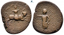 Macedon. Amphipolis. Trajan AD 98-117. Bronze Æ