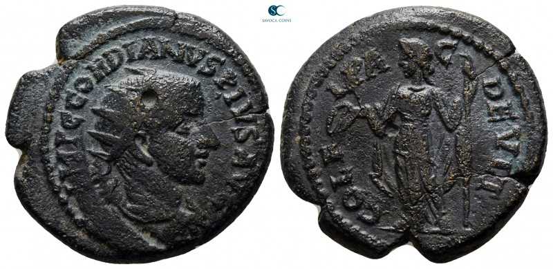 Thrace. Deultum. Gordian III AD 238-244. 
Bronze Æ

25 mm., 9,70 g.



ve...