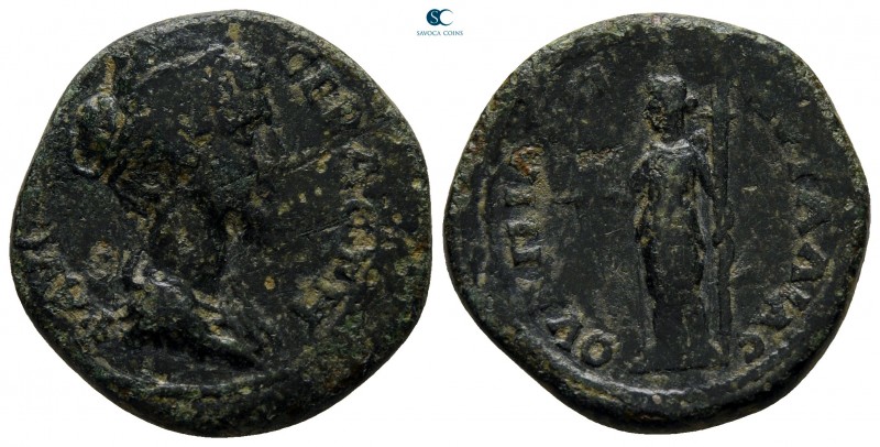 Thrace. Pautalia. Faustina II AD 147-175. 
Bronze Æ

22 mm., 6,33 g.



n...