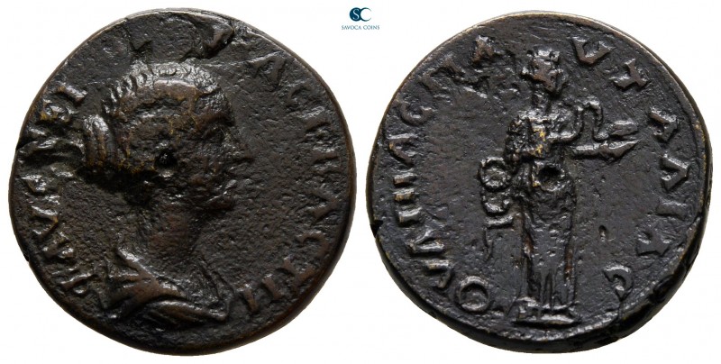 Thrace. Pautalia. Faustina II AD 147-175. 
Bronze Æ

21 mm., 5,71 g.



v...
