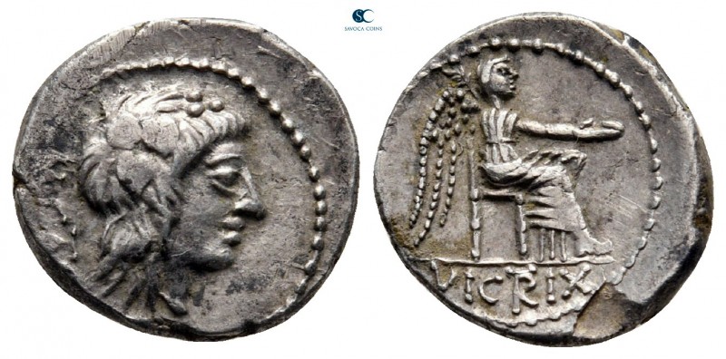 M. Porcius Cato 89 BC. Rome
Quinarius AR

14 mm., 2,12 g.



very fine