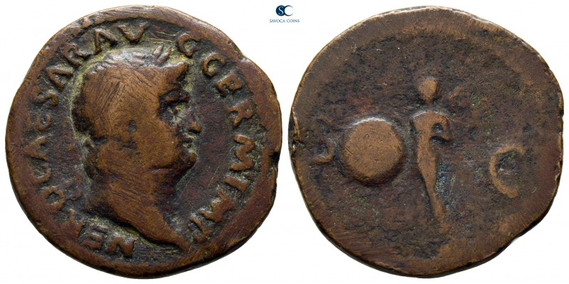 Nero AD 54-68. Lugdunum
As Æ

27 mm., 8,05 g.



fine