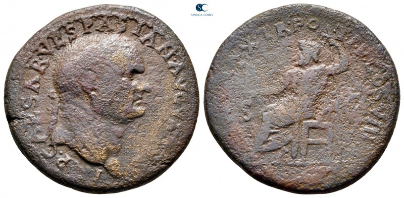 Vespasian AD 69-79. Rome
As Æ

27 mm., 10,69 g.



fine