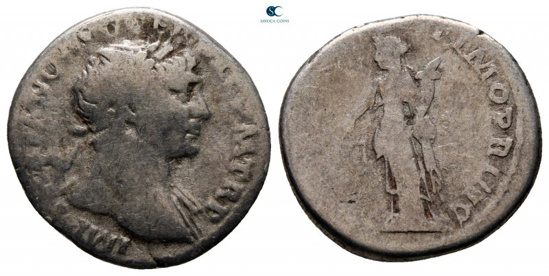 Trajan AD 98-117. Rome
Denarius AR

18 mm., 2,98 g.



fine