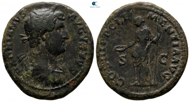 Hadrian AD 117-138. Rome
As Æ

29 mm., 10,31 g.



nearly very fine