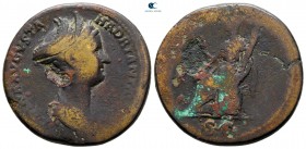 Sabina Augusta AD 128-137. Rome. As Æ