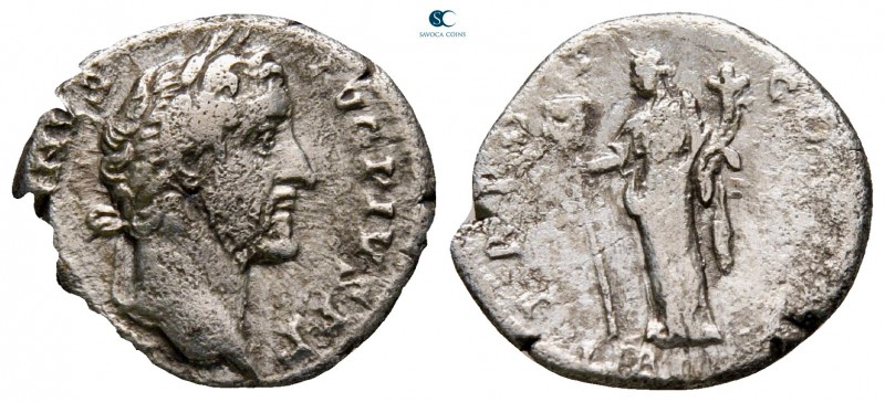 Antoninus Pius AD 138-161. Rome
Denarius AR

17 mm., 3,11 g.



nearly ve...