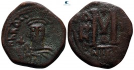 Heraclius AD 610-641. Nikomedia. Follis Æ