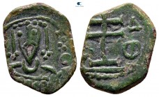Alexius I Comnenus AD 1081-1118. Uncertain mint in Greece. Half Tetarteron AE