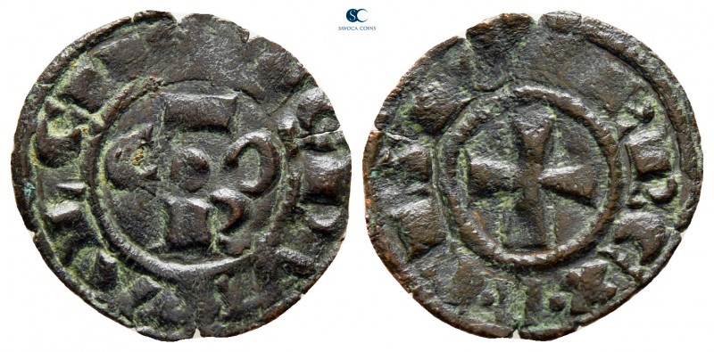 Corrado AD 1250-1254. Kingdom of Sicily, Messina
Denaro BI

16 mm., 0,58 g.
...