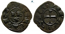 Corrado AD 1250-1254. Sicily, Messina. Denaro BI