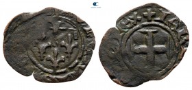 Charles I of Anjou AD 1266-1285. Napoli (Naples) mint. Denaro BI
