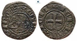 Carlo II d'Angiò AD 1285-1309. Napoli. Denaro BI