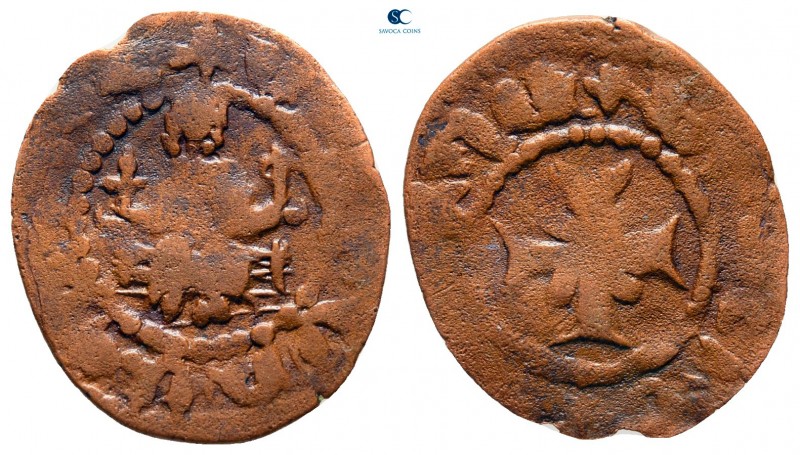 Levon IV AD 1320-1342. Royal
Pogh Æ

19 mm., 1,04 g.



fine