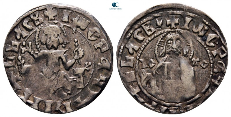 Ivan Sracimir, Second Empire AD 1356-1397. 
Groš AR

19 mm., 1,23 g.



n...