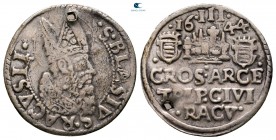 Croatia. Ragusa.  AD 1644. Groschen AR