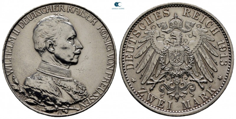 Germany. Preußen. Wilhelm II. (Friedrich Wilhelm Viktor Albert), King of Prussia...