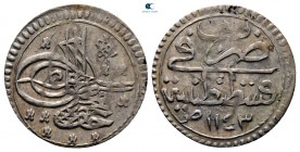 Turkey. Qustantînîya (Constantinople). Mahmud I AD 1730-1754. AH 1143-1168. Para AR