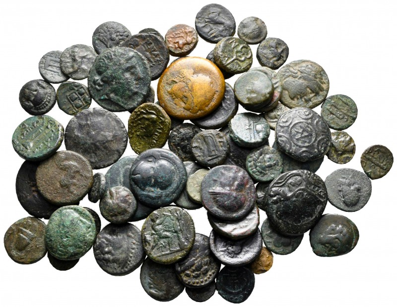 Lot of ca. 67 greek bronze coins / SOLD AS SEEN, NO RETURN!

very fine