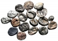 Lot of ca. 18 greek silver coins / SOLD AS SEEN, NO RETURN!nearly very fine