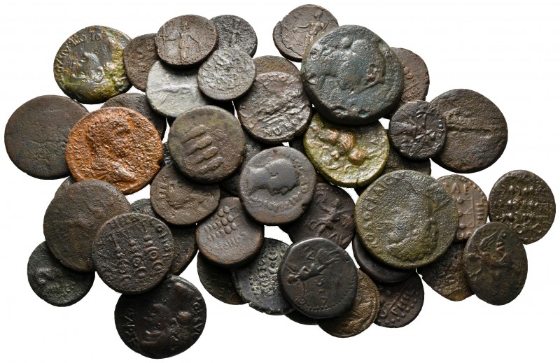 Lot of ca. 47 roman provincial bronze coins / SOLD AS SEEN, NO RETURN!

nearly...