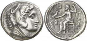 Imperio Macedonio. Alejandro III, Magno (336-323 a.C.). Macedonia. Tetradracma. (S. falta) (MJP. 113). 16,67 g. MBC+.