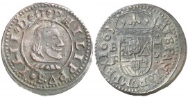 1663. Felipe IV. Burgos. R. 16 maravedís. (AC. 440). 4,92 g. MBC+.