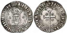 Jaume III de Mallorca (1324-1343). Mallorca. Ral. (Cru.V.S. 555) (Cru.C.G. 2522). 3,91 g. Muy bella. Ex Áureo & Calicó 29/10/2008, nº 1095. Ex Áureo &...