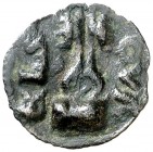 Cubells. Pugesa incusa. (Cru.L. 1496) (Cru.C.G 3700). 0,29 g. Escasa. MBC.